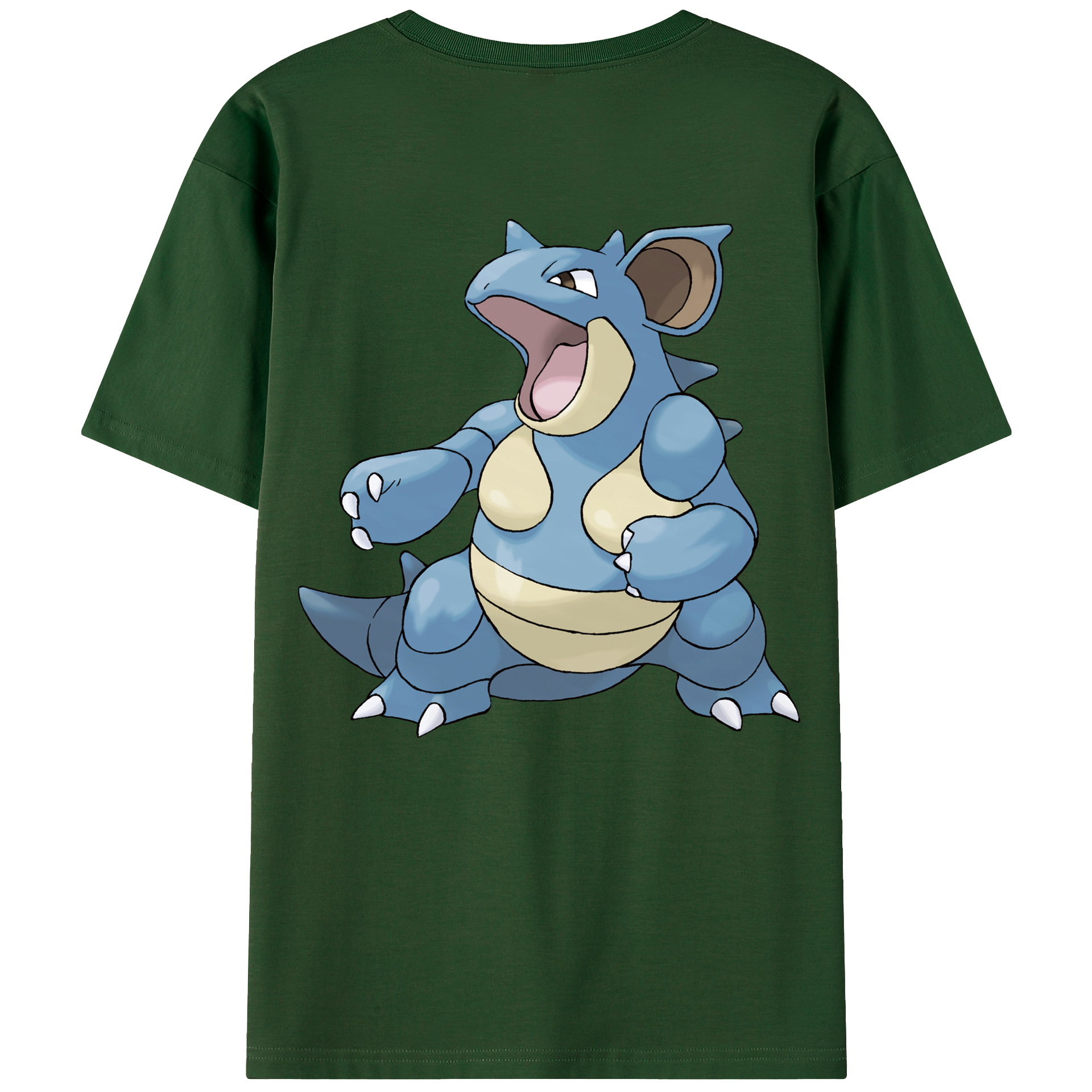 （画像用） ポケットモンスター Pokémon 綿100％半袖Tシャツ（背面プリント）